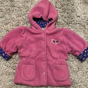 Vintage 2nd Step Fleece Jacket, Size 12 Months